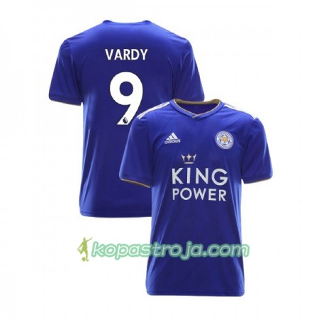 Billiga Fotbollströjor Leicester City Jamie Vardy 9 Hemma tröja 2018/19 Kortärmad